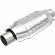 MagnaFlow universal catalytic converter 2.25 inch inlet/outlet stainless steel CARB compliant 339105