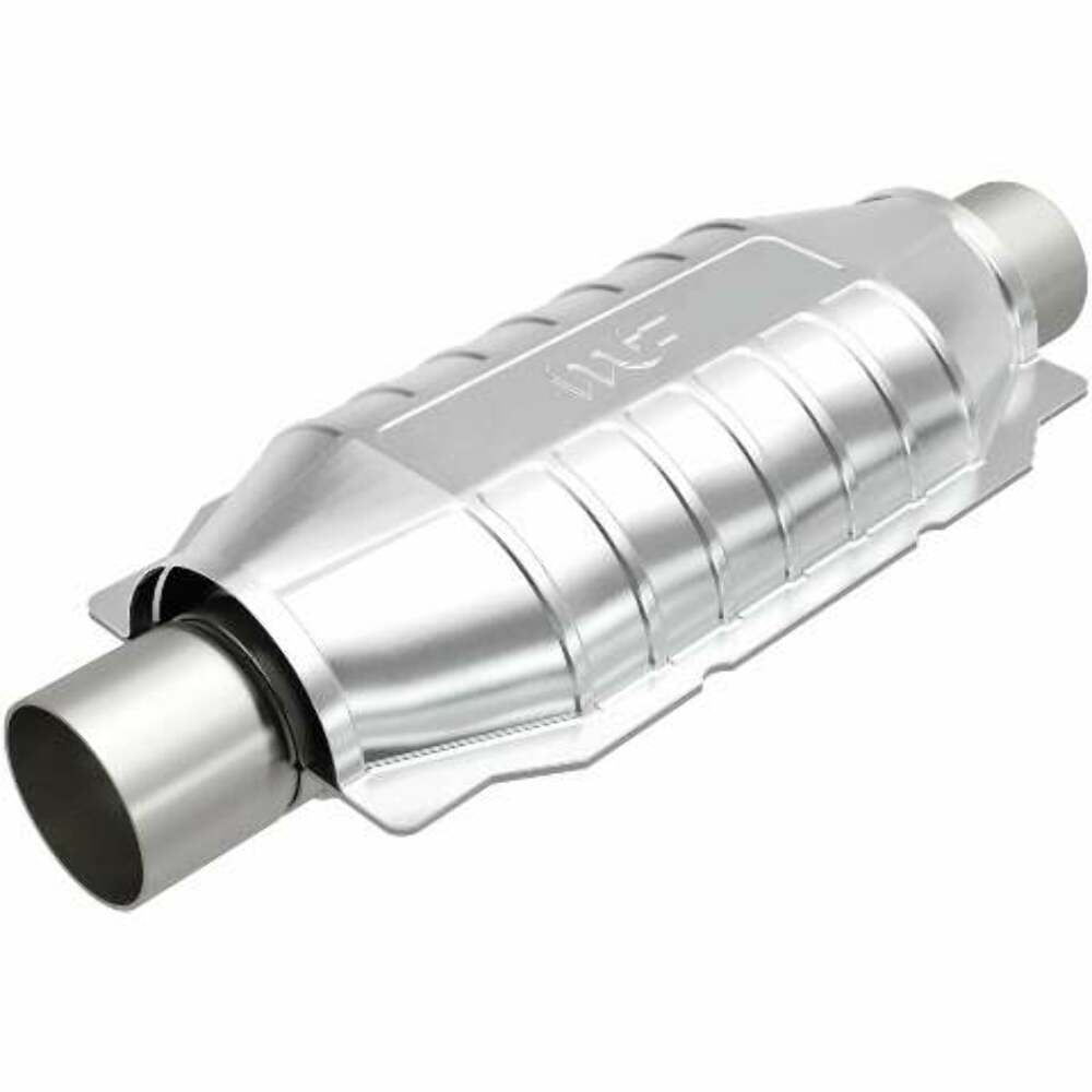 MagnaFlow universal catalytic converter 2.25 inch inlet/outlet stainless steel CARB compliant 339105