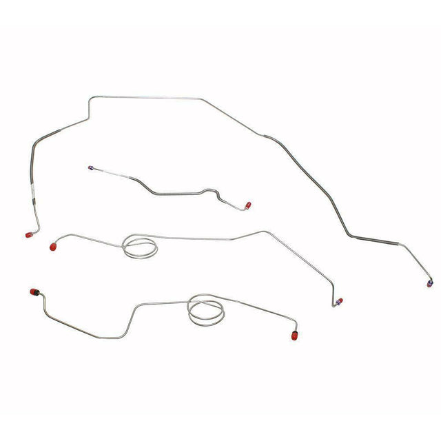 Front Brake Line Kit for 1977-1979 Ford F-100 disc brakes stainless steel