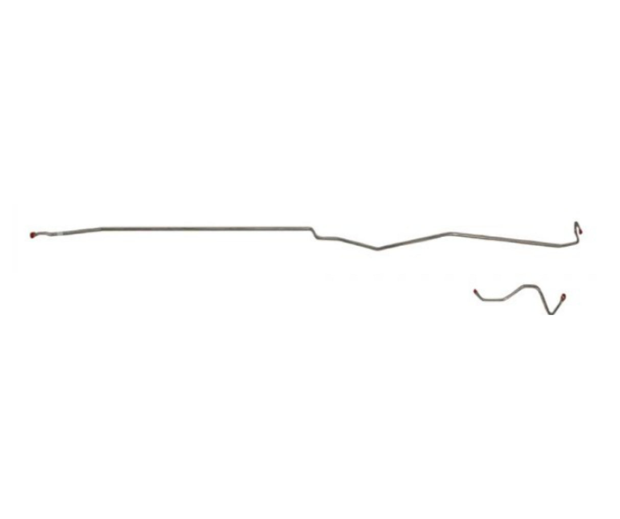 t 1978-79 Dodge D150 Fuel Line Kit 3/16 inch Vapor Line Steel - WGL7902OM Fine Lines