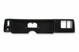Holley EFI 1979-1981 Camaro 5.7L Dash Bezels for Racepak Dashes 553-410 for 1979-1981 Chevy Camaro black