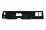 Holley EFI 1979-1981 Camaro 5.7L Dash Bezels for Racepak Dashes 553-410 for 1979-1981 Chevy Camaro black