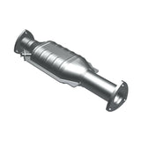 MagnaFlow direct-fit catalytic converter for 1979-1987 Toyota 2.5 inch inlet/outlet stainless steel Federal EPA compliant OBDII 23894