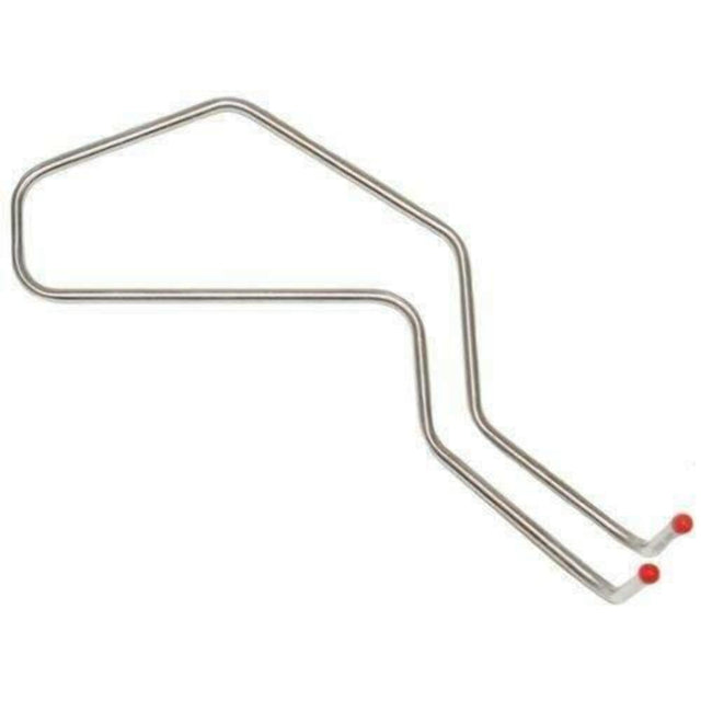 t 1979-93 Ford Mustang Power Steering Line Cooler Lines Stainless - ZPS7901SS Fine Lines
