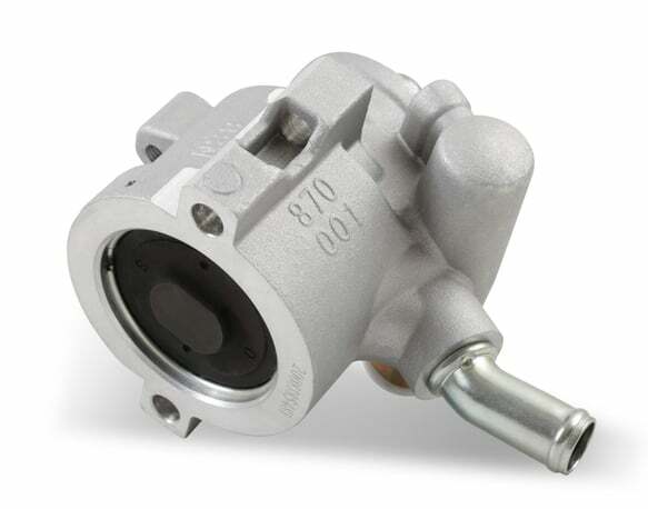Holley performance fuel system component for Corvette aluminum