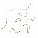 Front Brake Line Kit for 1980-1981 Ford F-150 2WD disc brakes stainless steel
