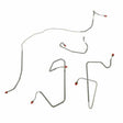 Front Brake Line Kit for 1980-1981 Ford F-150 2WD disc brakes stainless steel
