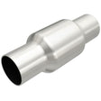 MagnaFlow universal catalytic converter 2.25 inch inlet/outlet stainless steel Federal EPA compliant OBDII 50005