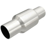 MagnaFlow universal catalytic converter 2.25 inch inlet/outlet stainless steel Federal EPA compliant OBDII 50005