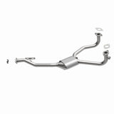 MagnaFlow direct-fit catalytic converter for 1980-1987 Subaru 1.75 inch inlet/outlet stainless steel CARB compliant 23868