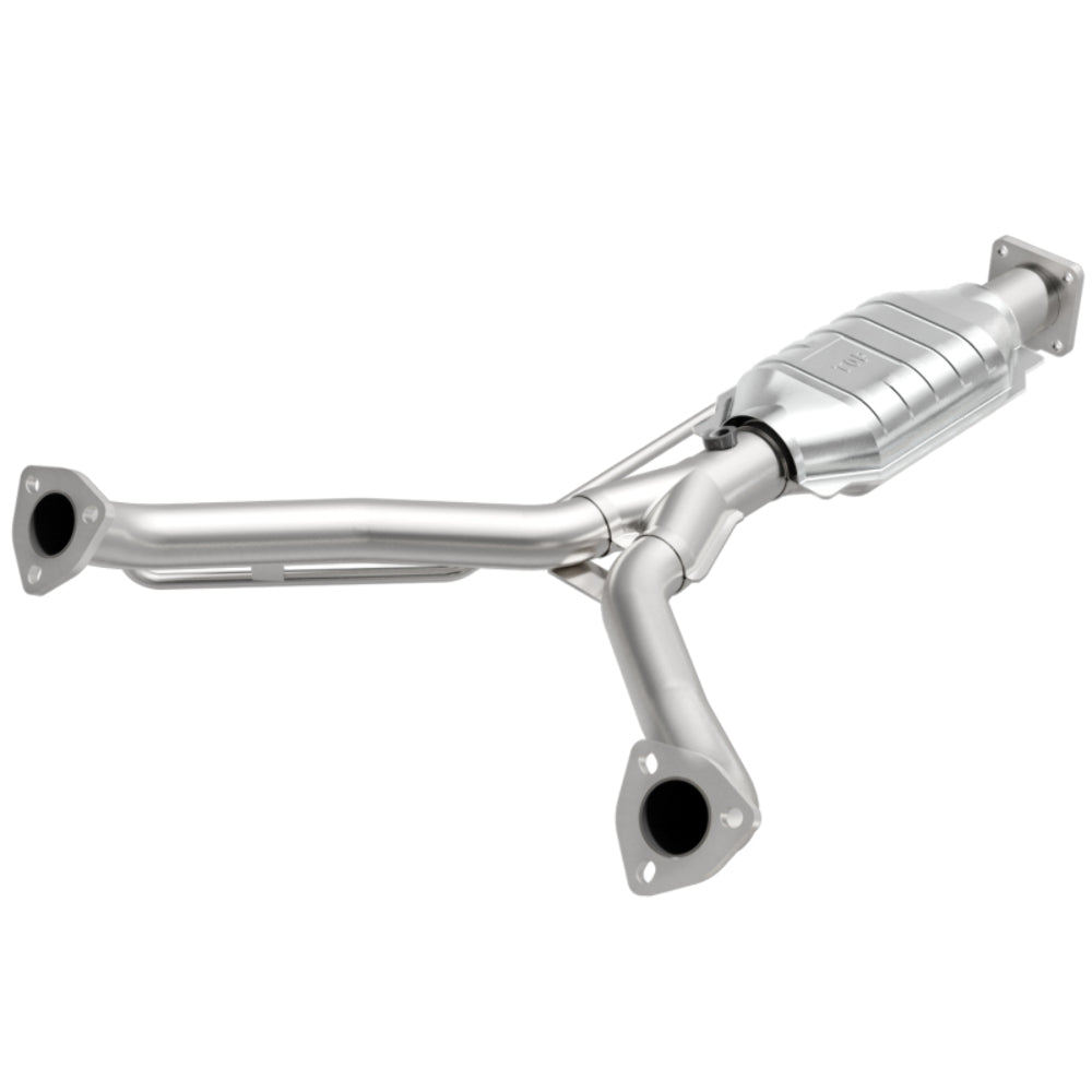 MagnaFlow direct-fit catalytic converter fits 1981-1982 Porsche 928 4.5L and 1983-1984 Porsche 928 4.7L stainless steel Federal EPA compliant OBDII 23794