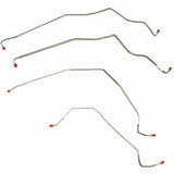 Front Brake Line Kit for 1981-1986 Chevy K30 No ABS 4WD stainless steel