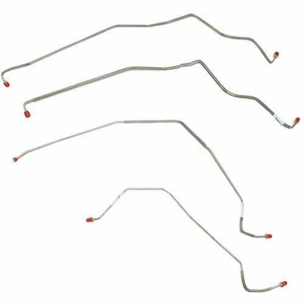 Front Brake Line Kit for 1981-1986 Chevy K30 No ABS 4WD stainless steel