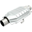 MagnaFlow universal catalytic converter 2.5 inch inlet/outlet stainless steel CARB compliant 3391016