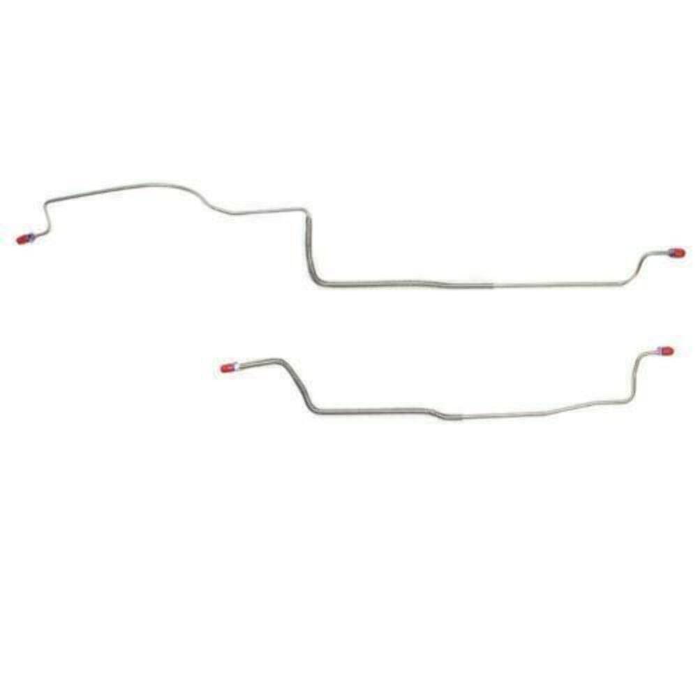 Brake Line for 1981-1988 Chevy Monte Carlo Rear Axle Lines Rear Axle Set Stainless stainless steel