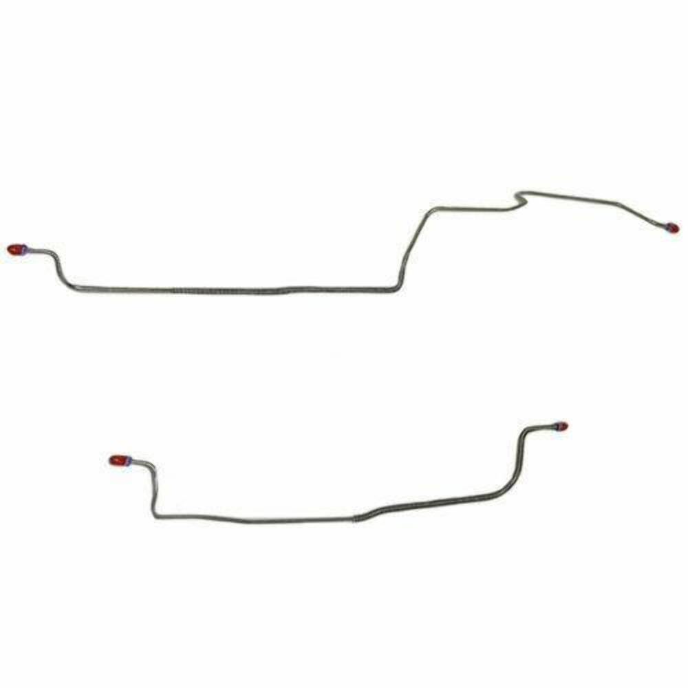 Brake Line for 1981-1988 Chevy Monte Carlo Rear Axle Lines Rear Axle Set stainless steel