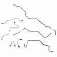t 1981-93 Dodge W250 Front Brake Line Kit 4WD Rear-ABS Steel - WKT9201OM Fine Lines