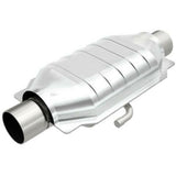 MagnaFlow universal catalytic converter 2.25 inch inlet/outlet stainless steel Federal EPA compliant OBDII 93515