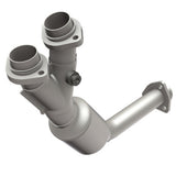 MagnaFlow direct-fit catalytic converter fits 1982-1987 Jaguar Vanden Plas 4.2L and 1980-1987 Jaguar XJ6 4.2L stainless steel Federal EPA compliant OBDII 23663