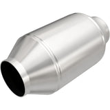 MagnaFlow universal catalytic converter 2.25 inch inlet/outlet stainless steel CARB compliant OBDII 333505