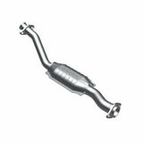 MagnaFlow direct-fit catalytic converter for 1983-1986 Ford 2.5 inch inlet/outlet stainless steel Federal EPA compliant OBDII 23374
