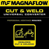 MagnaFlow catalytic converter for 1983-1987 Chevy Camaro stainless steel CARB compliant