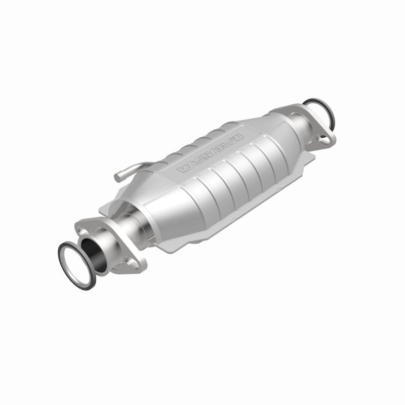 MagnaFlow direct-fit catalytic converter fits 1985-1988 Chevrolet Nova 1.6L and 1983-1988 Toyota Corolla 1.6L stainless steel CARB compliant