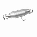 MagnaFlow direct-fit catalytic converter fits 1985-1988 Chevrolet Nova 1.6L and 1983-1988 Toyota Corolla 1.6L stainless steel CARB compliant