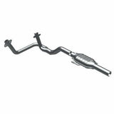 MagnaFlow direct-fit catalytic converter for 1984-1987 Ford stainless steel Federal EPA compliant OBDII 93316