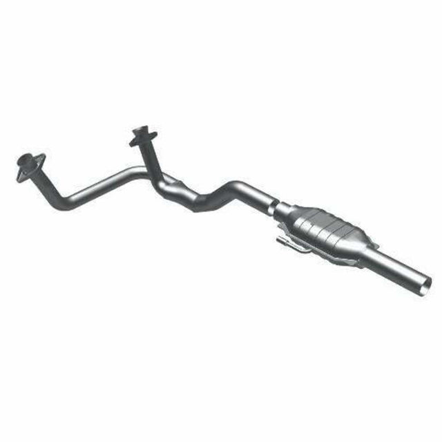 MagnaFlow direct-fit catalytic converter for 1984-1987 Ford stainless steel Federal EPA compliant OBDII 93316