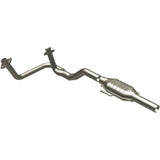 MagnaFlow direct-fit catalytic converter for 1984-1987 Ford stainless steel Federal EPA compliant OBDII 93316