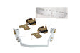 t 1984-1995 Mustang to Chevy LS Motor Mount Adapter Kit GF-CM-LSKIT G-Force