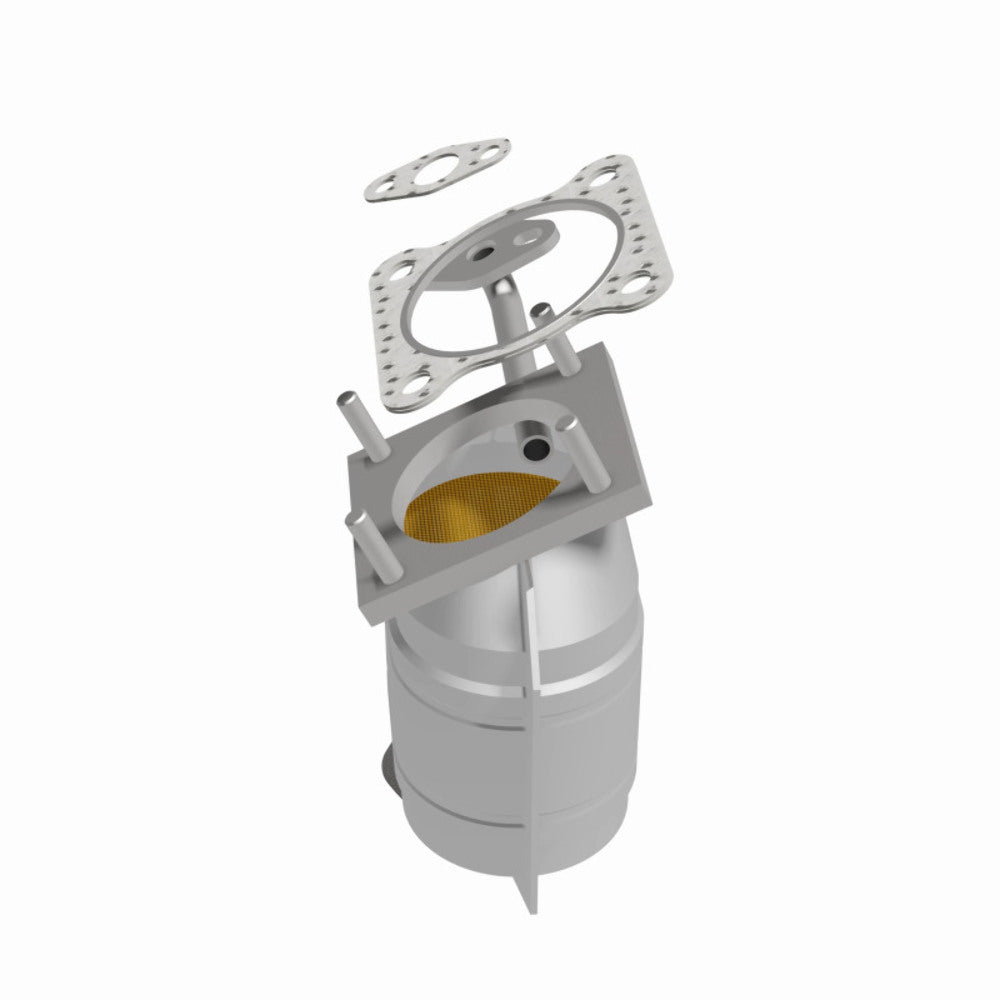 MagnaFlow direct-fit catalytic converter for 1985-1987 Honda Civic 1.5L stainless steel CARB compliant 352649