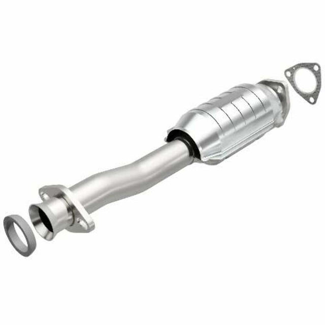 MagnaFlow direct-fit catalytic converter for 1985-1987 Honda Civic stainless steel Federal EPA compliant OBDII 22634