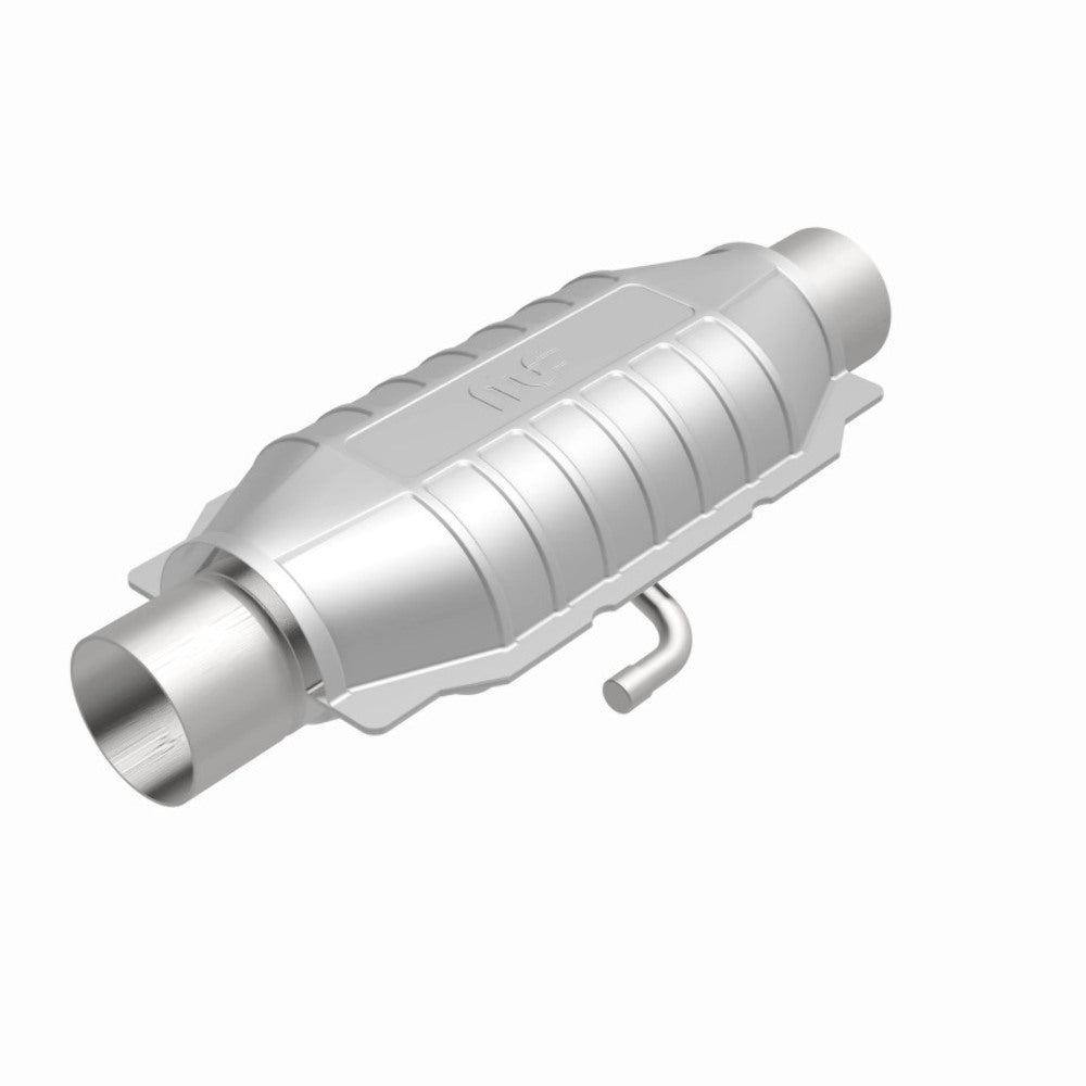 MagnaFlow universal catalytic converter 2.25 inch inlet/outlet stainless steel Federal EPA compliant OBDII 94015
