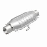 MagnaFlow universal catalytic converter 2.25 inch inlet/outlet stainless steel Federal EPA compliant OBDII 94015
