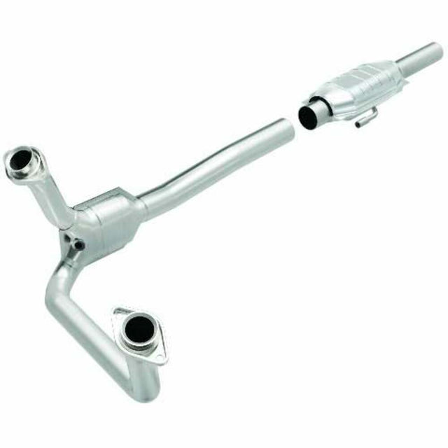 MagnaFlow direct-fit catalytic converter for 1985-1995 Ford F-150 5.0L stainless steel CARB compliant 334307
