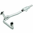 MagnaFlow direct-fit catalytic converter for 1985-1995 Ford stainless steel Federal EPA compliant OBDII 93307