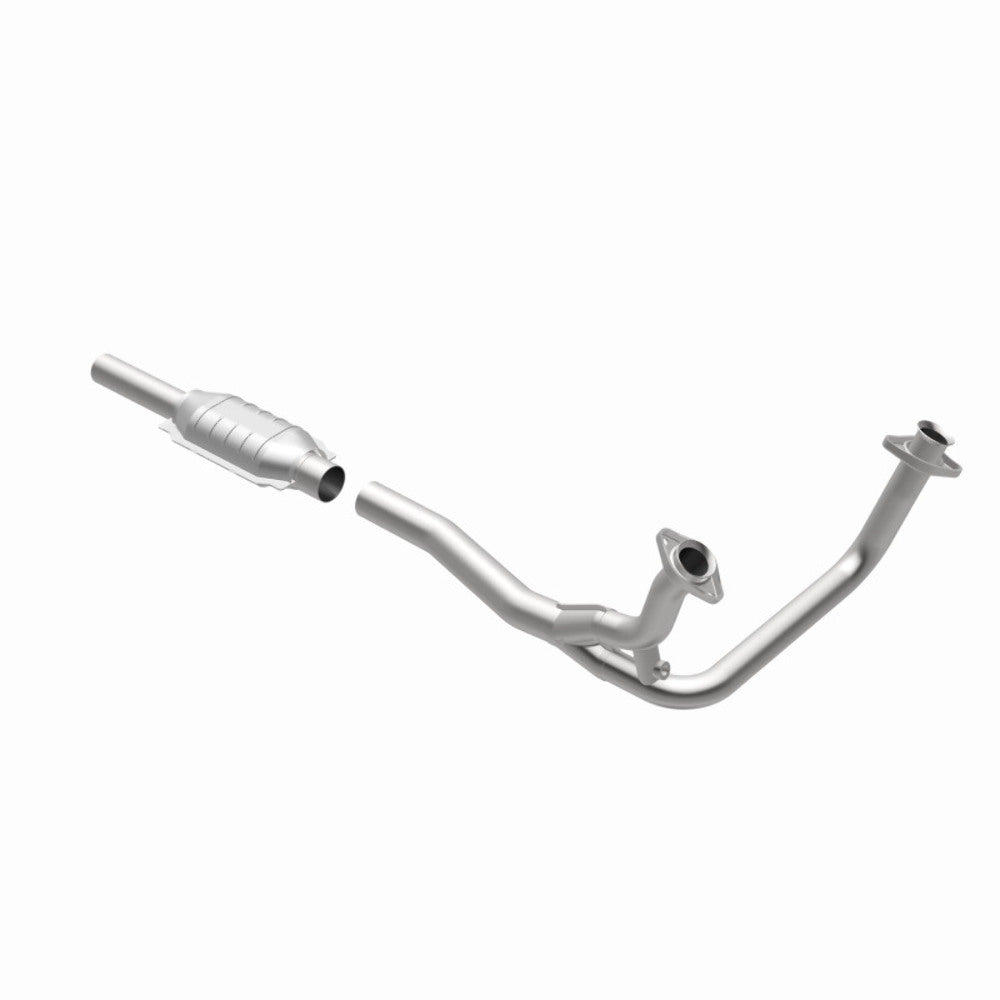 MagnaFlow direct-fit catalytic converter for 1985-1995 Ford stainless steel Federal EPA compliant OBDII 93307