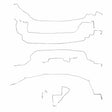 Complete Brake Line Kit for 1986-1987 Chevy Corvette ABS stainless steel
