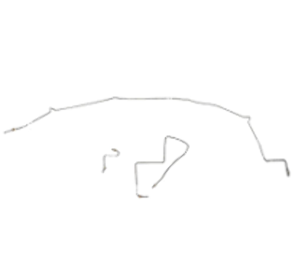 Complete Brake Line Kit for 1986-1987 Chevy Corvette stainless steel