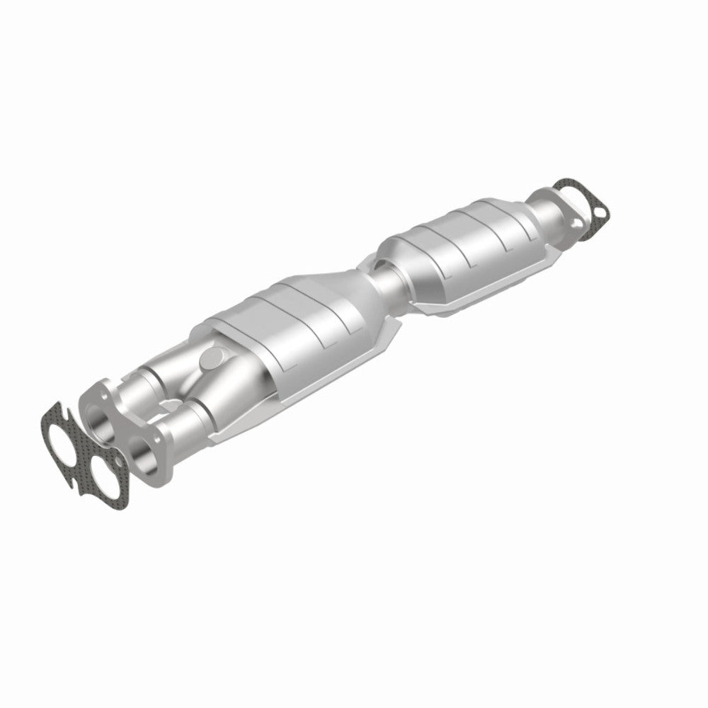 MagnaFlow direct-fit catalytic converter for 1986-1987 Ford stainless steel Federal EPA compliant OBDII 23386