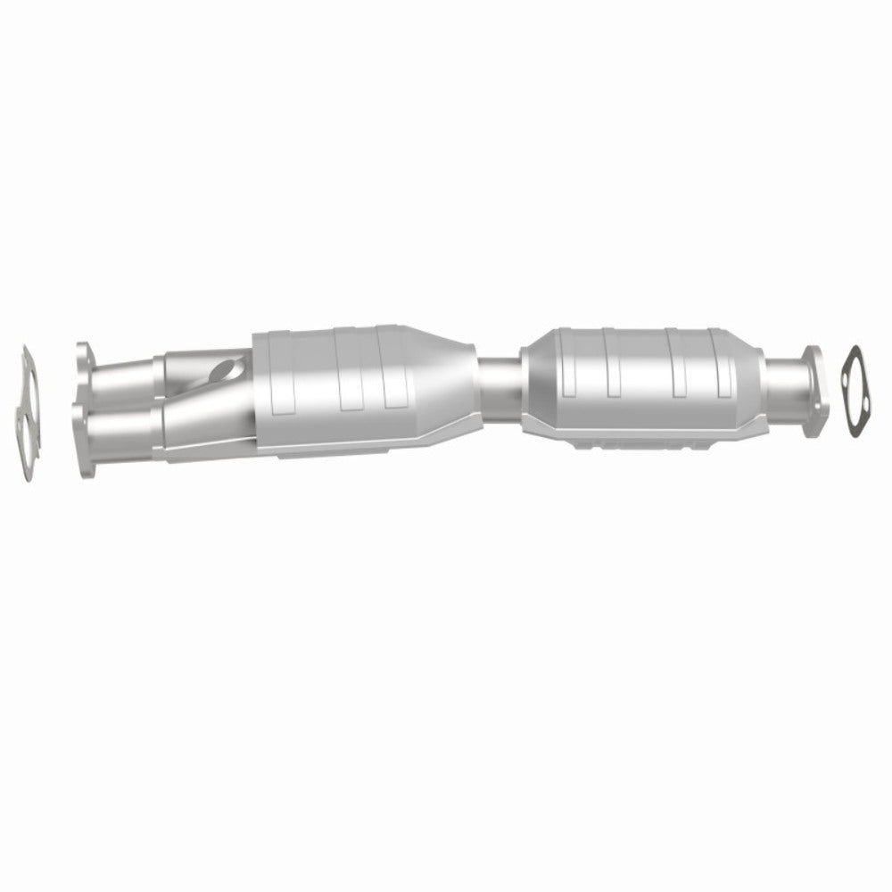 MagnaFlow direct-fit catalytic converter for 1986-1987 Ford stainless steel CARB compliant 333386