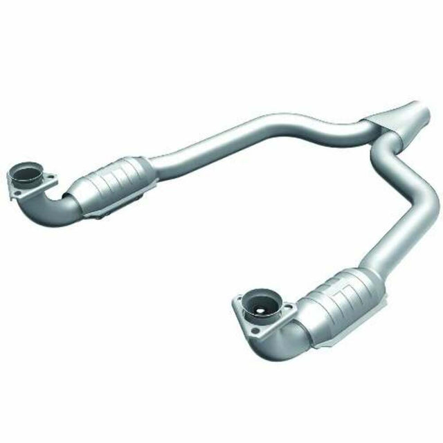 MagnaFlow direct-fit catalytic converter for 1986-1991 Chevy Corvette stainless steel CARB compliant 337487