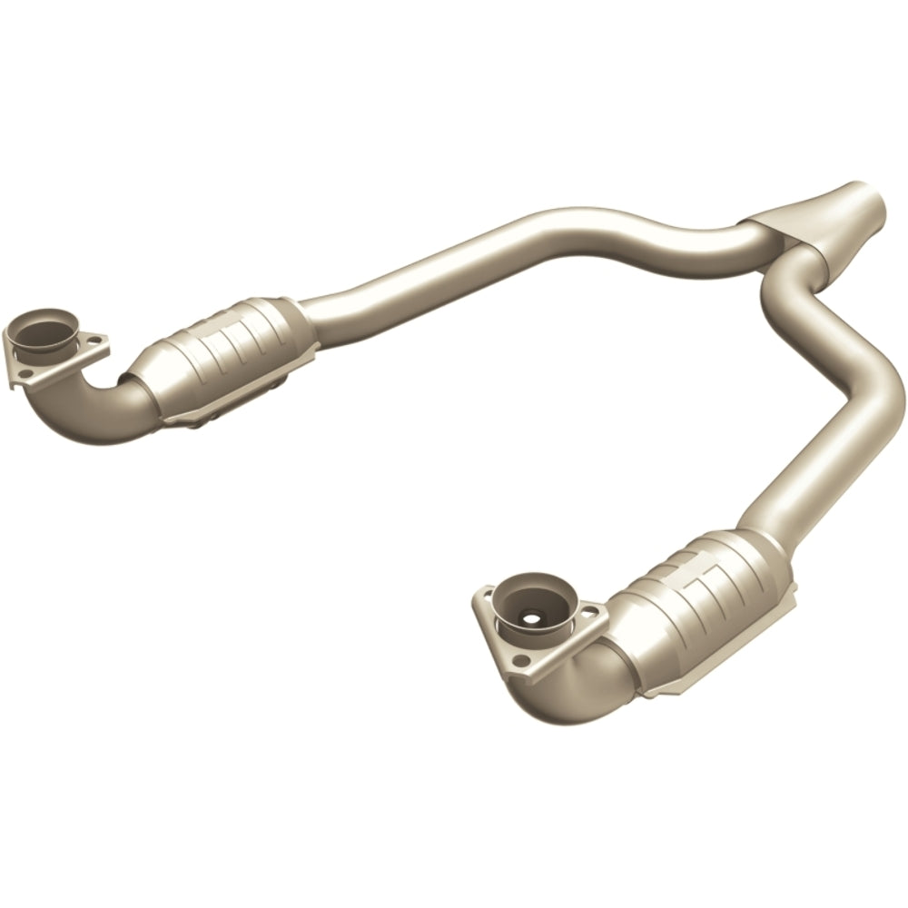 MagnaFlow direct-fit catalytic converter for 1986-1991 Chevy Corvette stainless steel CARB compliant 337487