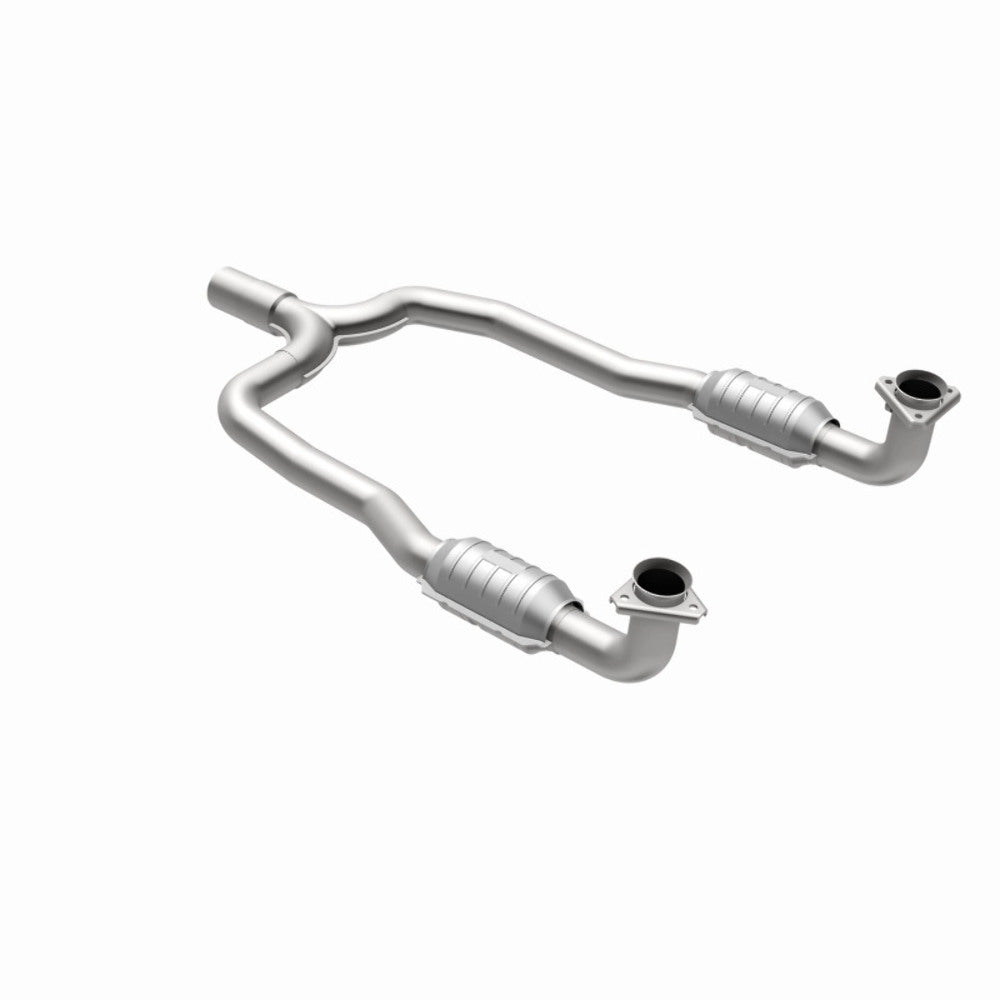 MagnaFlow direct-fit catalytic converter for 1986-1991 Chevy Corvette stainless steel CARB compliant 337487