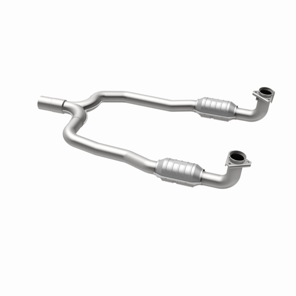 MagnaFlow direct-fit catalytic converter for 1986-1991 Chevy Corvette stainless steel CARB compliant 337487