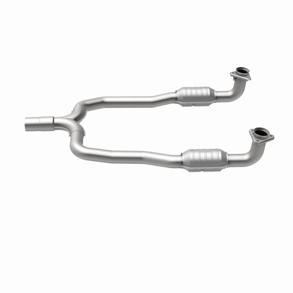 MagnaFlow direct-fit catalytic converter for 1986-1991 Chevy Corvette stainless steel CARB compliant 337487