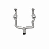 MagnaFlow direct-fit catalytic converter for 1986-1991 Chevy Corvette stainless steel CARB compliant 337487