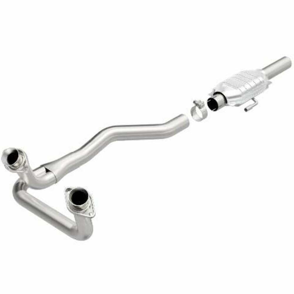MagnaFlow direct-fit catalytic converter for 1986-1991 Ford stainless steel Federal EPA compliant OBDII 93314